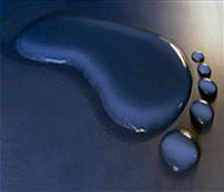 Pied goutte d'eau